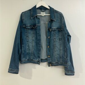 For The Republic Blue Jean Jacket